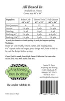 Anything But Boring All Boxed In Quilt Pattern