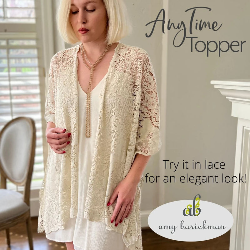 Anytime Topper Pattern