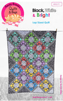 Black, White And Bright Quilt Pattern