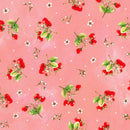 Robert Kaufman Garden Goodness Strawberry Bunches Fabric