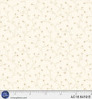 P & B Textiles Apple Cider 18 Delicate Vine Cream Fabric