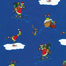 Robert Kaufman How The Grinch Stole Christmas Royal Fabric