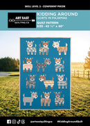 Art East Kidding Around Goats In Pajamas Quilt Pattern