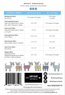 Art East Kidding Around Goats In Pajamas Quilt Pattern