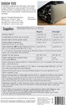 Noodlehead Oxbow Tote Pattern