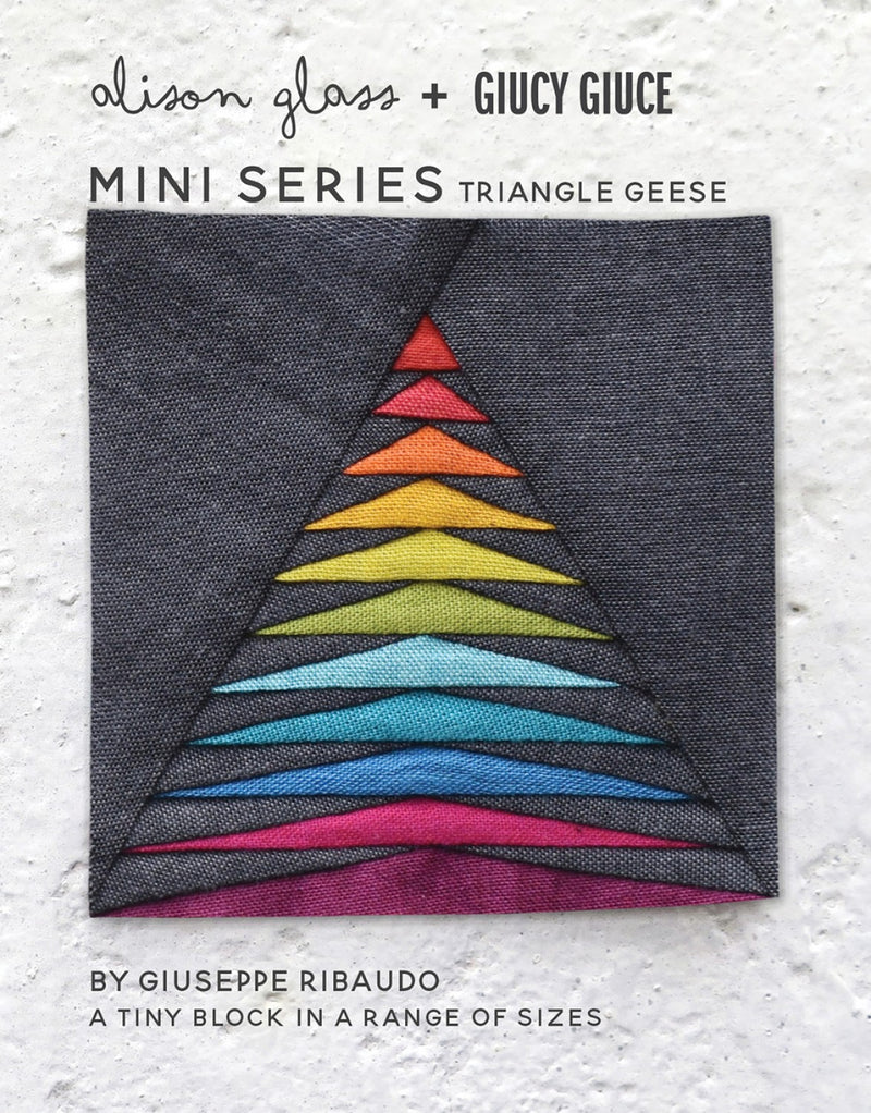 Alison Glass And Guicy Guice Mini Series Triangle Geese Pattern