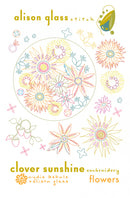 Clover Sunshine Embroidery Flowers Pattern