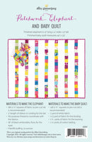 Patchwork Elephant And Baby Quilt Pattern