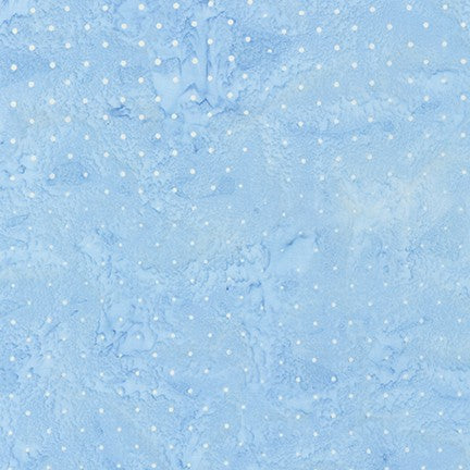 Robert Kaufman Artisan Batiks Kasuri Sky Dots Fabric