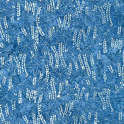 Robert Kaufman Artisan Batiks Kasuri Denim Wheat Fabric