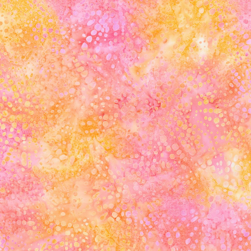 Robert Kaufman Artisan Batiks Seashore Mango Fabric