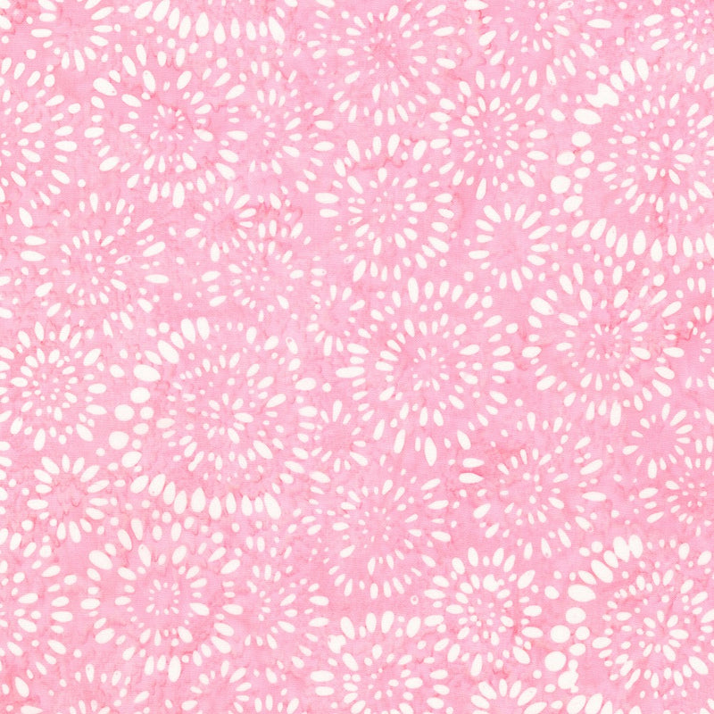 Robert Kaufman Artisan Batiks Splash Pink Fabric