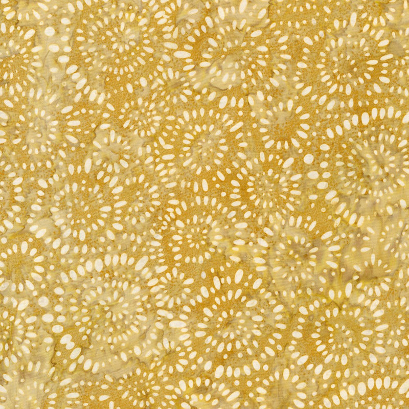 Robert Kaufman Artisan Batiks Splash Gold Fabric