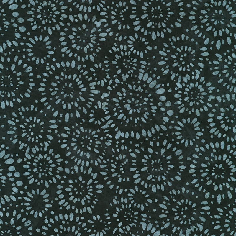 Robert Kaufman Artisan Batiks Splash Black Fabric