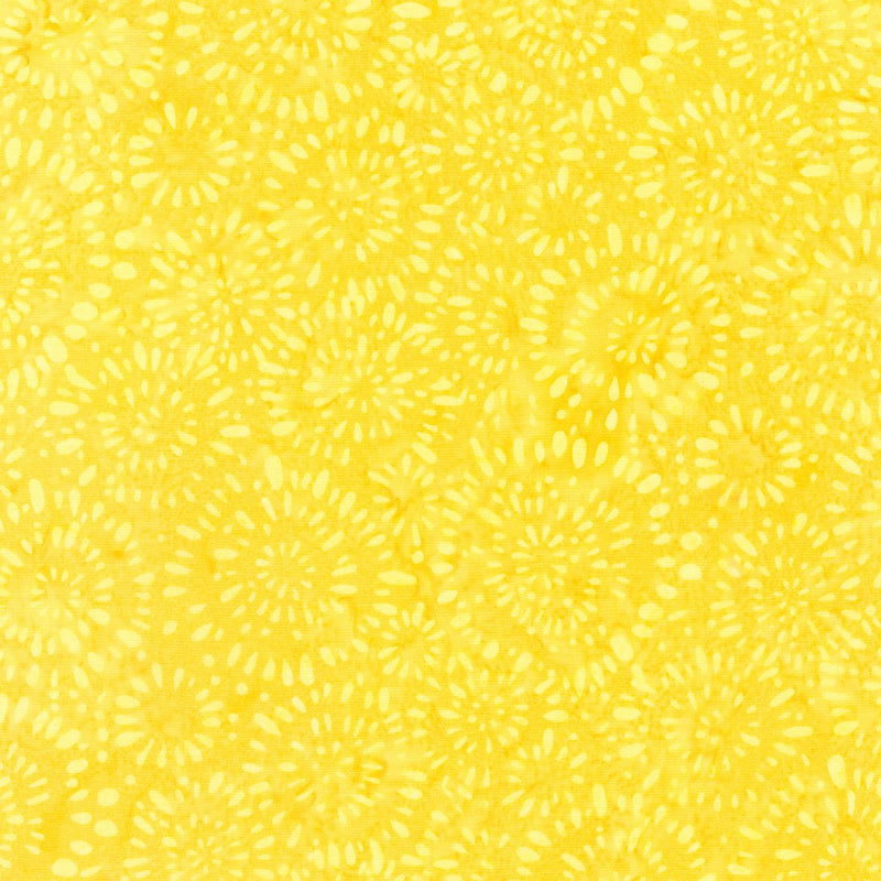 Robert Kaufman Artisan Batiks Splash Yellow Fabric