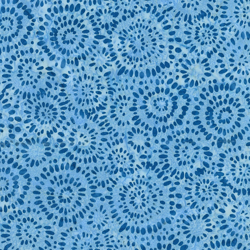 Robert Kaufman Artisan Batiks Splash Dusty Blue Fabric