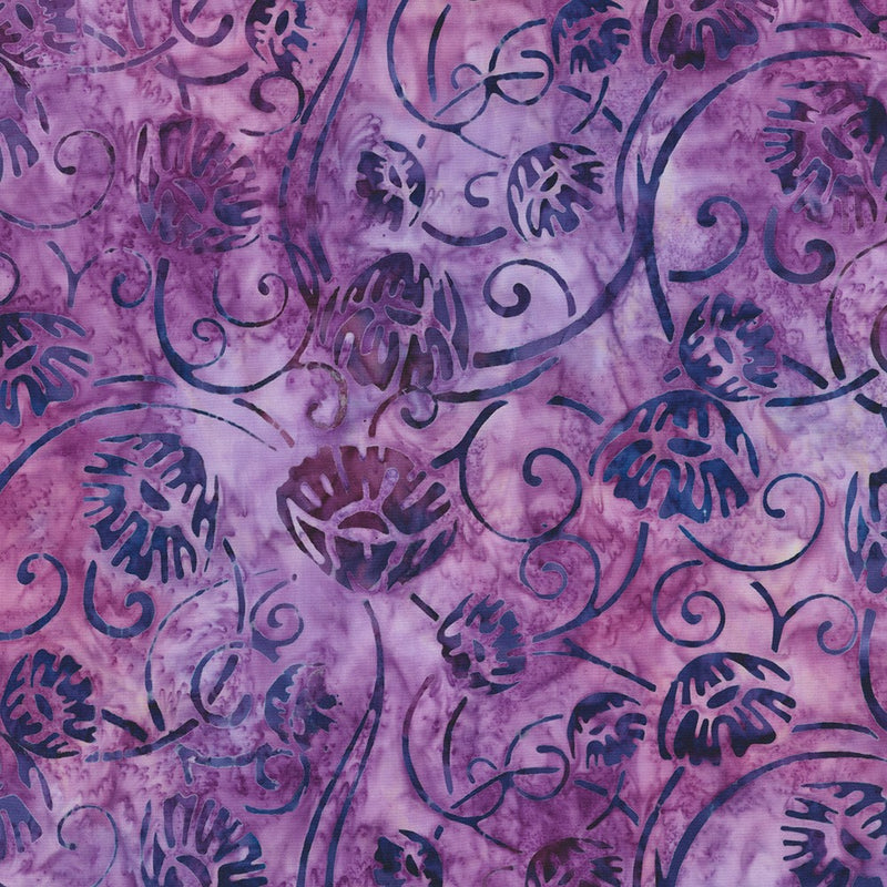 Robert Kaufman Artisan Batiks Graceful Violet Fabric