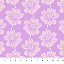 Northcott Indelible Anemone Lilac Fabric
