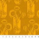Northcott Indelible Sunflowers Saffron Fabric