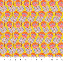 Anna Maria Horner Shooting Star Bouncy Blooms Saffron Fabric