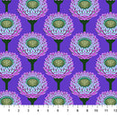 Ann Maria Horner Iconic Strawflower Periwinkle Fabric