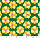Ann Maria Horner Iconic Daffodil Verdant Fabric
