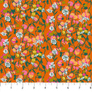 Anna Maria Horner Jumpstart Silene Tangerine Fabric