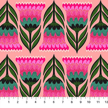 Anna Maria Horner Jumpstart Celosia Punch Fabric