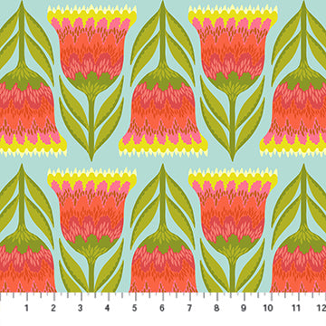 Anna Maria Horner Jumpstart Celosia Lime Fabric