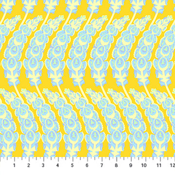 Anna Maria Horner Jumpstart Bells Of Ireland Sunny Fabric