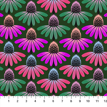 Anna Maria Horner Perennial Borders Forest Fabric