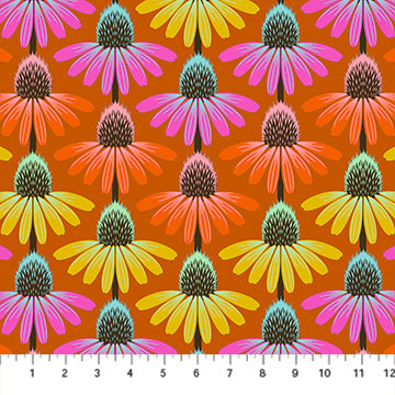 Anna Maria Horner Perennial Borders Fire Fabric