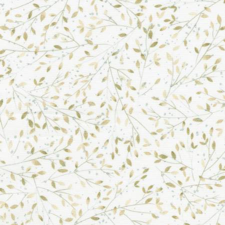 Robert Kaufman Peaceful Branches Snow Fabric