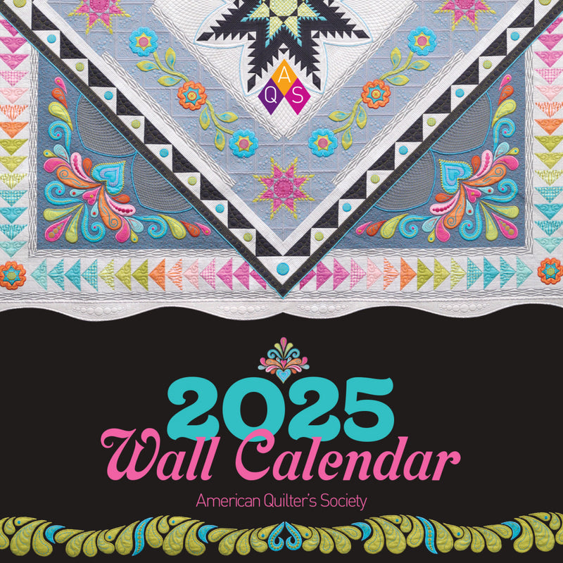 2025 QuiltArt Wall Calendar