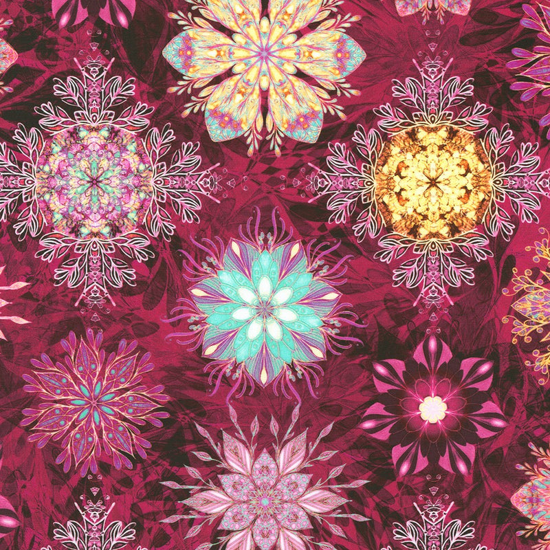 Robert Kaufman Calixta Floral Dahlia Fabric