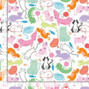 Timeless Treasures Caturday Fabric