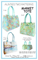Aunties Two Market Tote Pattern