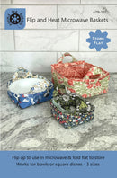 Flip & Heat Microwave Baskets Pattern From Around The Bobbin