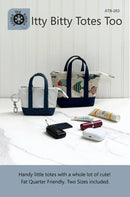 Itty Bitty Totes Too Pattern From Around The Bobbin