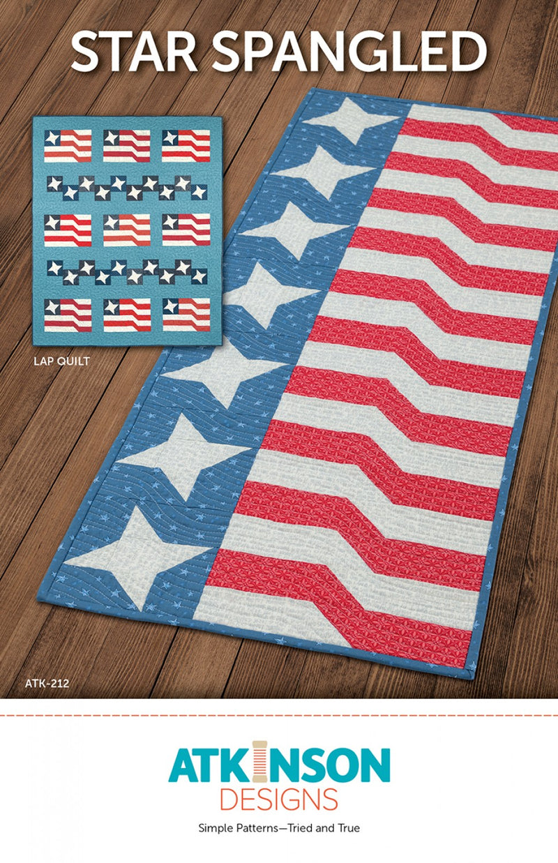 Atkinson Designs Star Spangled Quilt Pattern