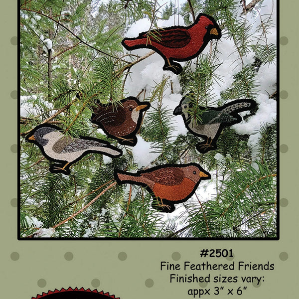 All Through The Night Fine Feathered Friends Pattern
