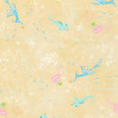 Robert Kaufman Marine Delights Sea Life Sand Fabric