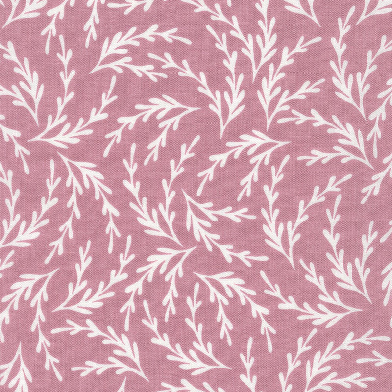 Robert Kaufman Paintbox Sprigs Foxglove Fabric