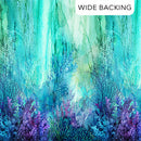 Northcott Coral Reef Scenic Wide Back Fabric
