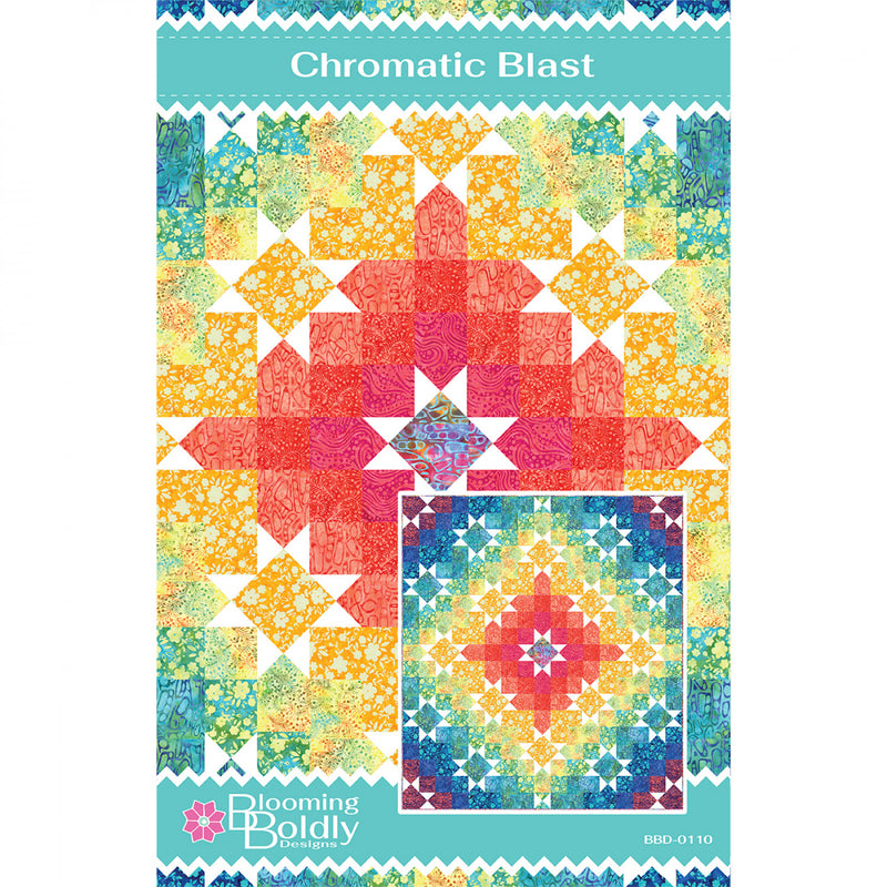 Chromatic Blast Quilt Pattern