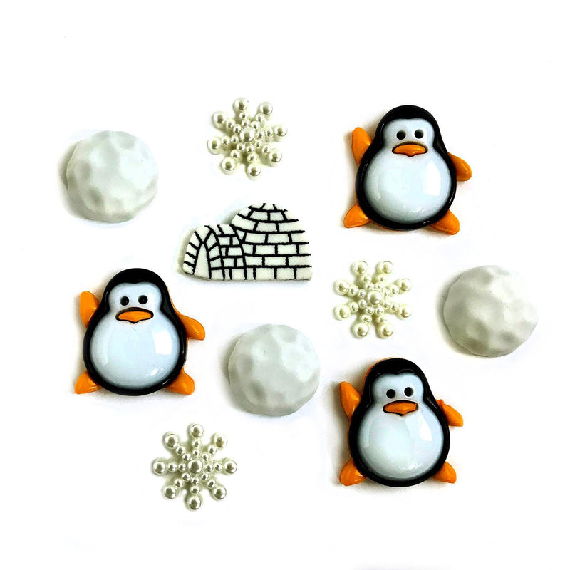 Buttons Galore Penguin Pals Buttons