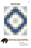 Bear Hug Quiltworks Watershed Quilt Pattern