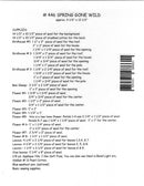 Spring Gone Wild Mat Pattern