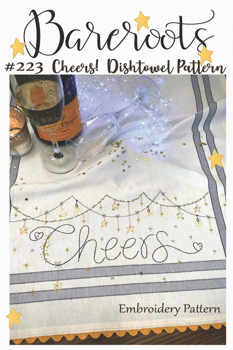 Bareroots Cheers Dishtowel Pattern