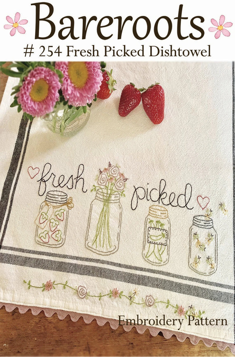 Bareroots Fresh Picked Dishtowel Pattern